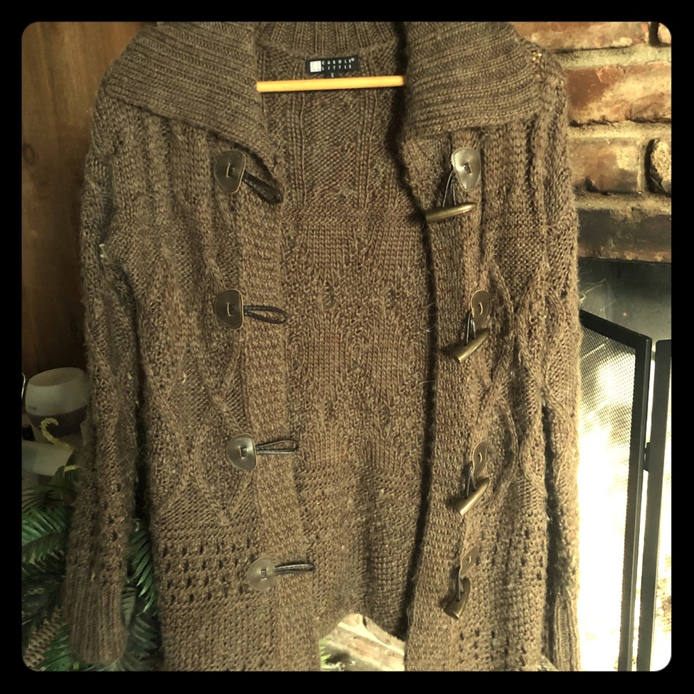 Long Brown sweater
